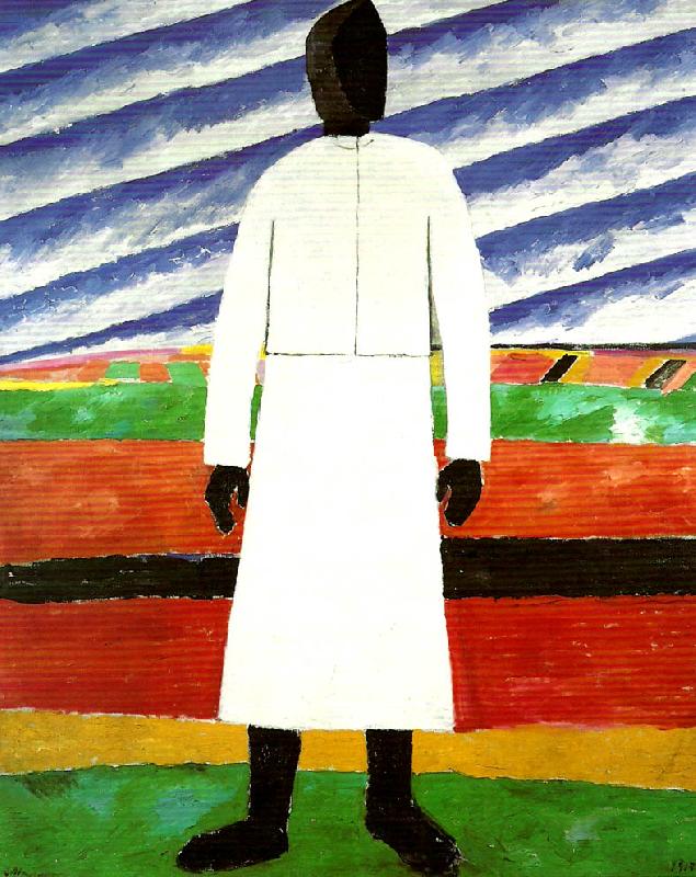Kazimir Malevich peasant woman oil painting image